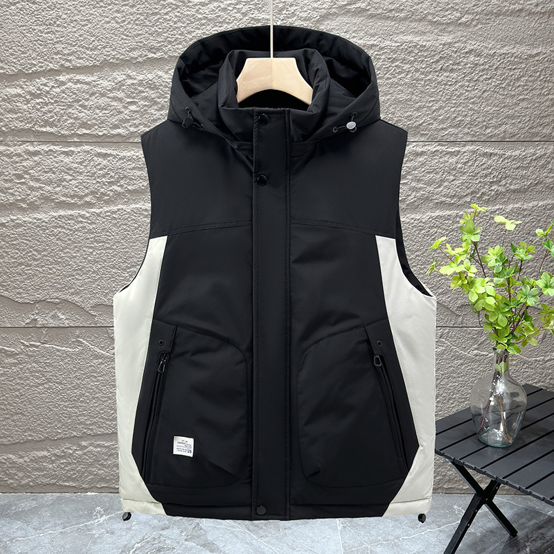 秋冬季羽绒棉马甲13男孩14初高中学生加厚外套15岁青少年大童马夹,男装,常规马甲,淘宝优惠券,粉丝福利购,淘宝优惠卷