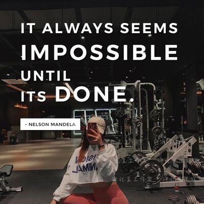 汽车贴纸坚信能成功英文玻璃镜子贴纸 瑜伽健身房装饰贴 墙面励志