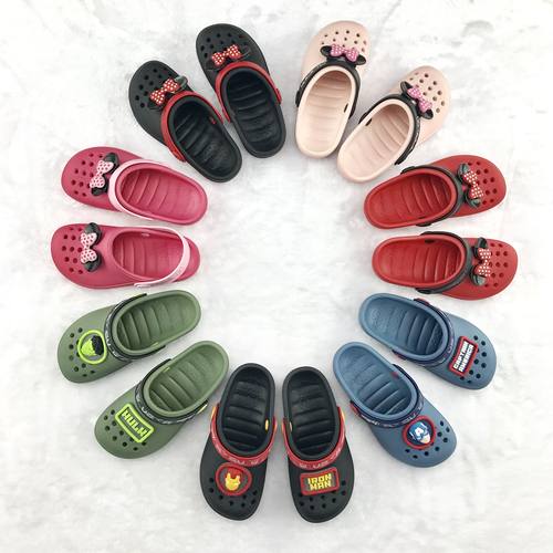 防滑梅丽莎钢铁侠洞洞鞋男女夏季