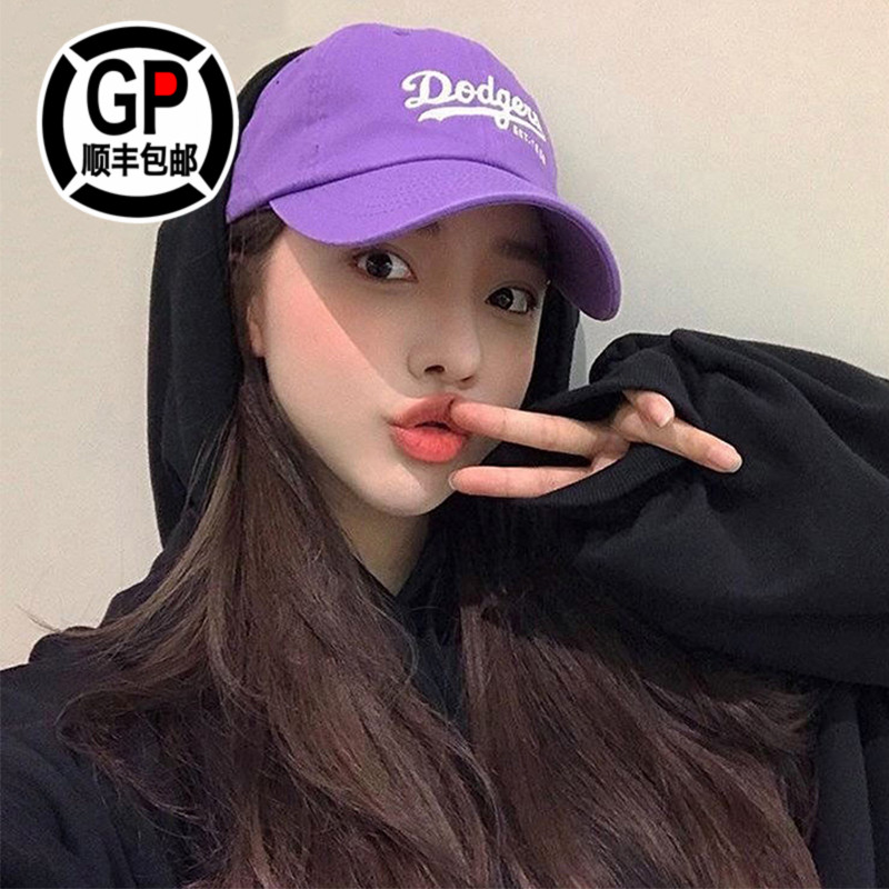 【GP韩国正品】MLB棒球帽EXO明星同款春夏NY弯檐鸭舌帽LA男女帽子