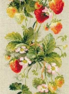 刘年锦绣 正品DMC线R线十字绣自配套件 非印花 Riolis 1551 草莓