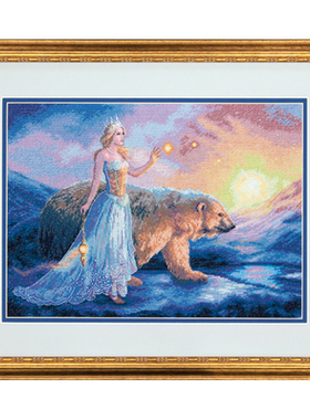 刘年锦绣  正品DMC线R线十字绣自配套件 非印花Dim 35291