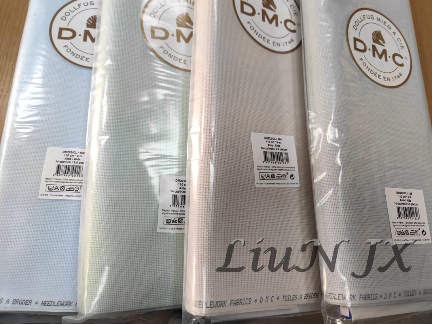 刘年锦绣DMC绣布114CT