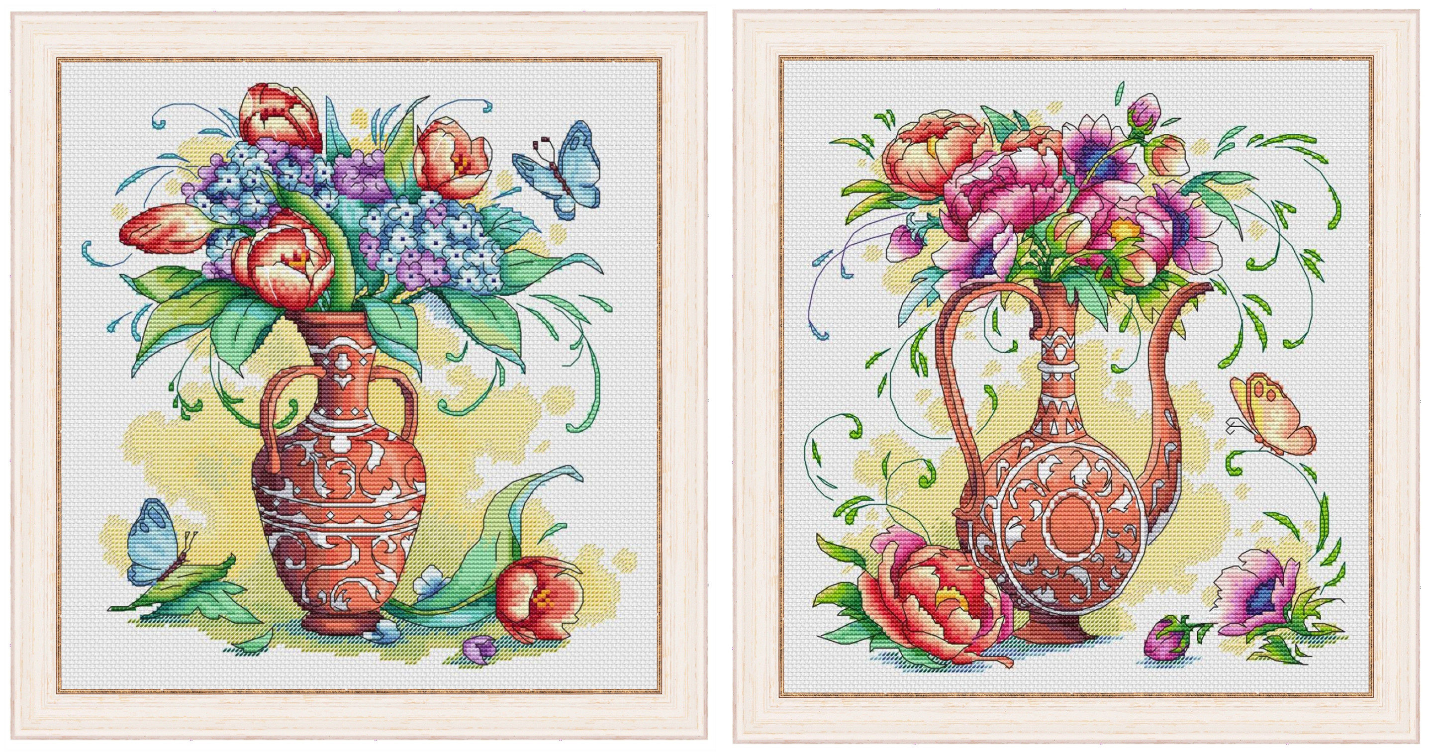 刘年锦绣 正品dmc线十字绣自配套件 非印花春天的早晨 阳光的心情