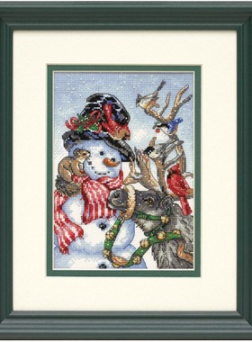 刘年锦绣 正品DMC线R线十字绣自配套件 非印花 Dim 08824