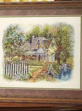 刘年锦绣正品DMC线R线套件非印花 Bu 43741 维多利亚小屋