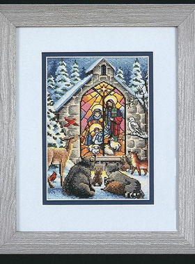 刘年锦绣正品法国DMC线自配十字绣套件非印花 Dim 08787