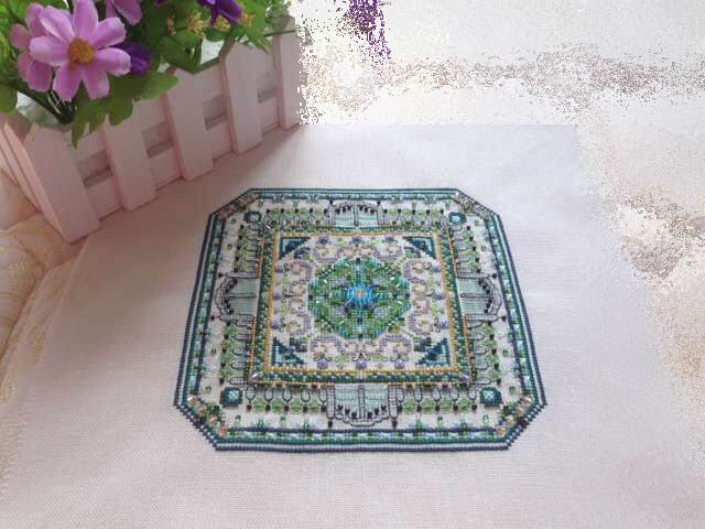 刘年锦绣 迷你cd迷你曼陀罗2 含东宝珠 进口水晶 炫彩线