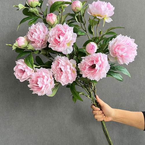 高档轻奢牡丹仿真花假花