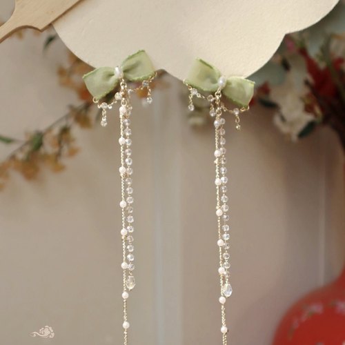 蝴蝶结饰品小发夹原创