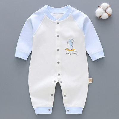 新生宝宝连体衣夏季薄款纯棉