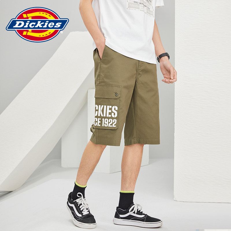 Dickies短裤男26夏新款个性潮工装五分裤休闲宽松百搭下装010348