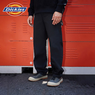 Dickies帝酷适秋冬宽腿微锥伐木裤休闲宽松长裤工装裤男女情侣