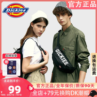 Dickies Crossbody bag trendy men's waist bag couple chest bag printed large capacity single shoulder fashion simple trend