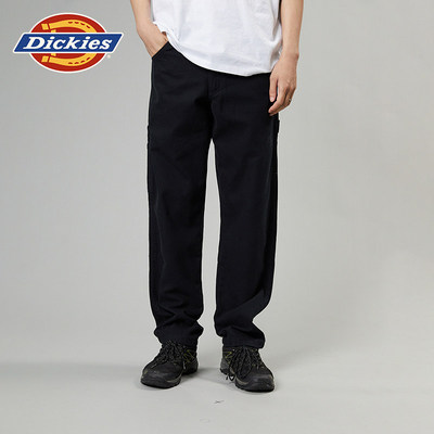 Dickies帝酷适秋冬水洗效果多口袋cleanfit风工装伐木裤男女情侣