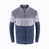 常年备货主推秋冬加绒加厚毛衣大码外贸外套立领开衫镂空图P38，男装针织衫/毛衣，星座217-5