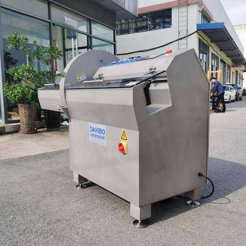 W砍排机猪里脊牛肉牛排 21k切片砍排设备 输送带砍排机进口刀片