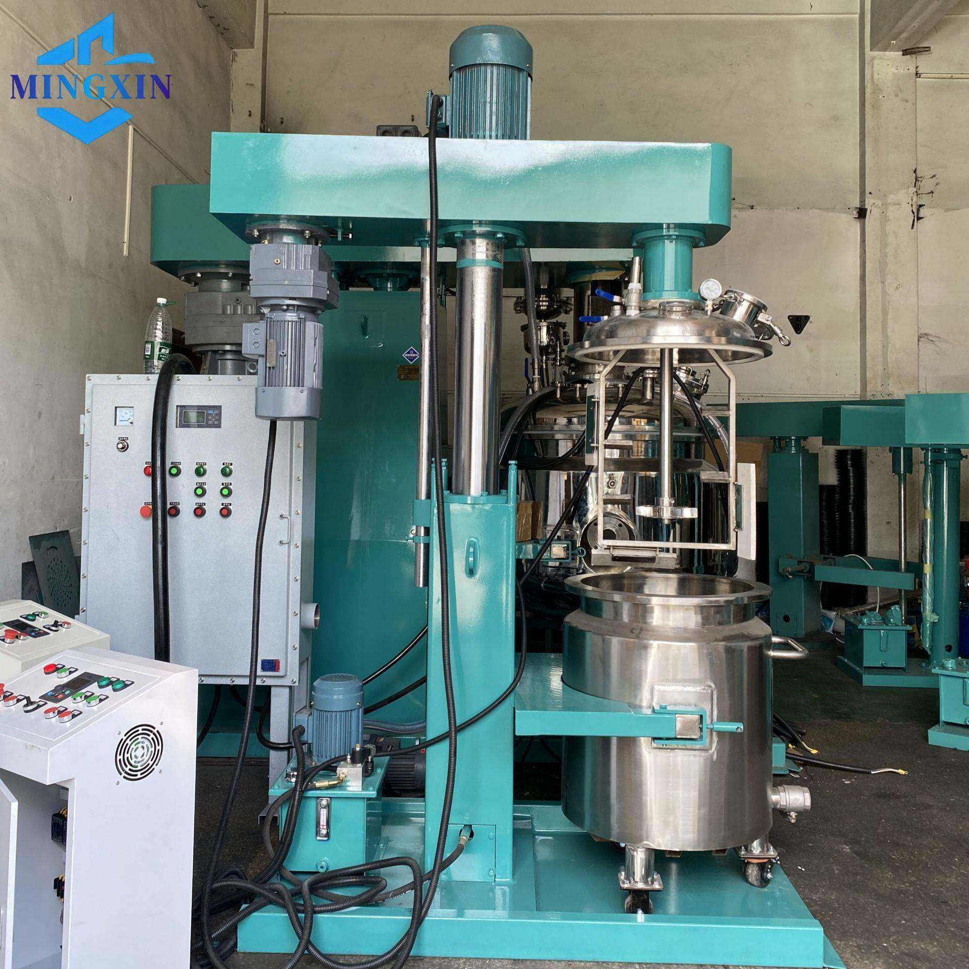 厂家供应抽真空密闭搅拌机混合脱泡真空搅拌机变频调速分散机