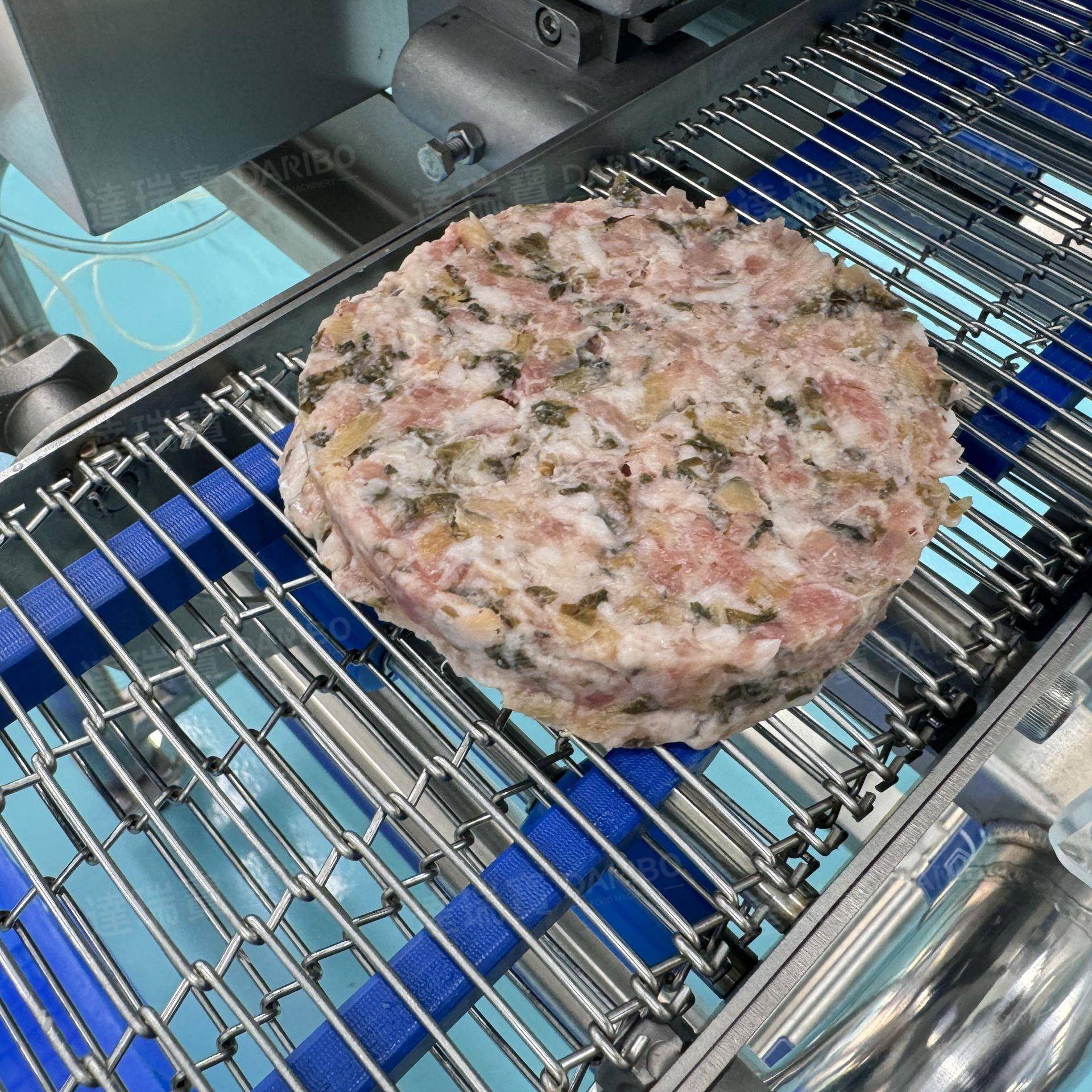 W肉饼成型机汉堡肉饼机商用压饼机厂家 汉堡肉饼机厚薄可调