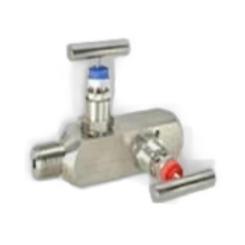 不锈钢304二阀组EF2 EF3 EF4仪表阀一体化二阀组压力表压力变送器