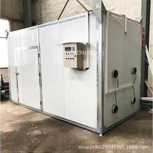 佛香木材空气能烘干机土茯苓药材粽叶荷叶薄荷叶箱式一体干燥设备