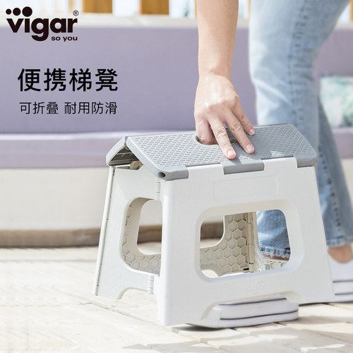 一凳两用~进口户外折叠凳强承重