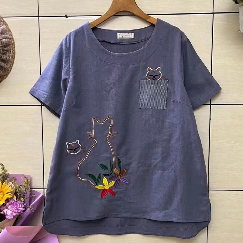 假两件宽松韩版荷叶边上衣