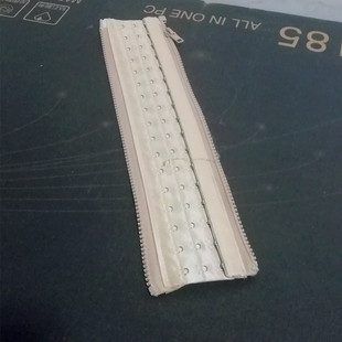 中脉男士 拉链延长扣腰背夹15排排扣加长内衣延长扣腰封束腰带调节