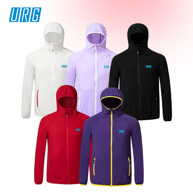 URG防风男女同款棉感跑步风衣