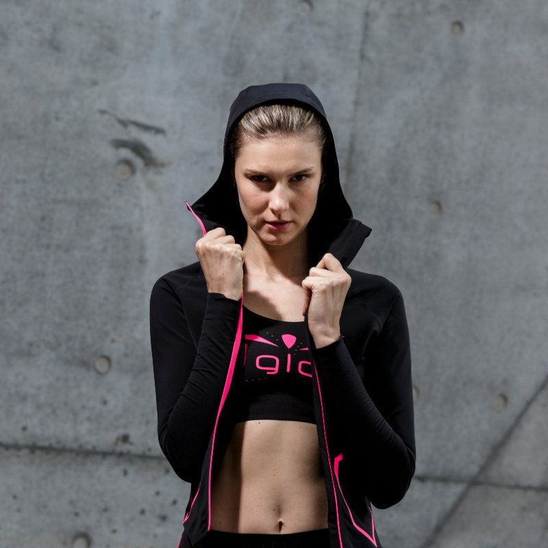 UGLOW限定版抓绒保暖连帽夹克