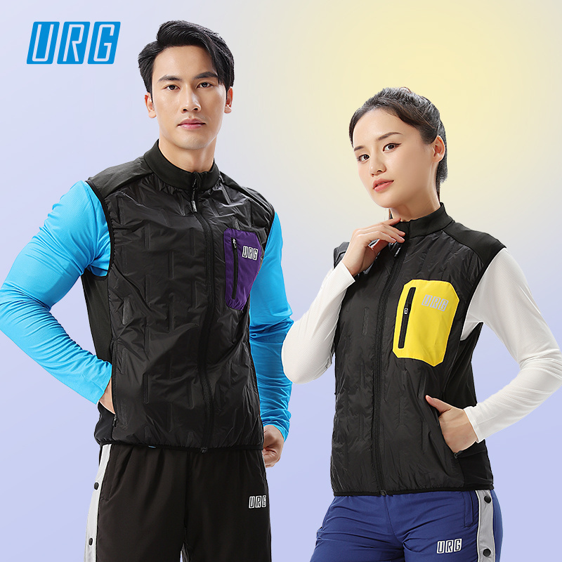 URG男女款新款防风保暖越野马甲
