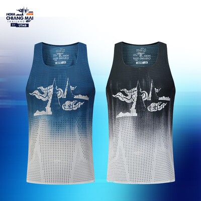 泰国清迈by UTMB限定版风洞背心男女款户外跑步运动越野速干透气