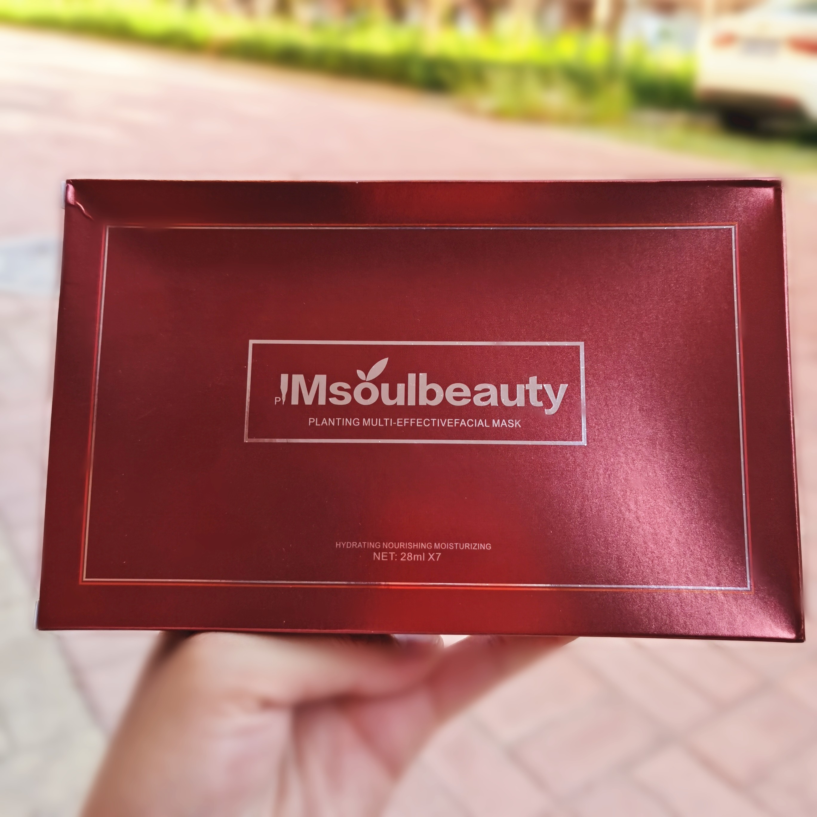 正品jmsoulbeauty肌蜜心灵美玻尿酸补水面膜8片