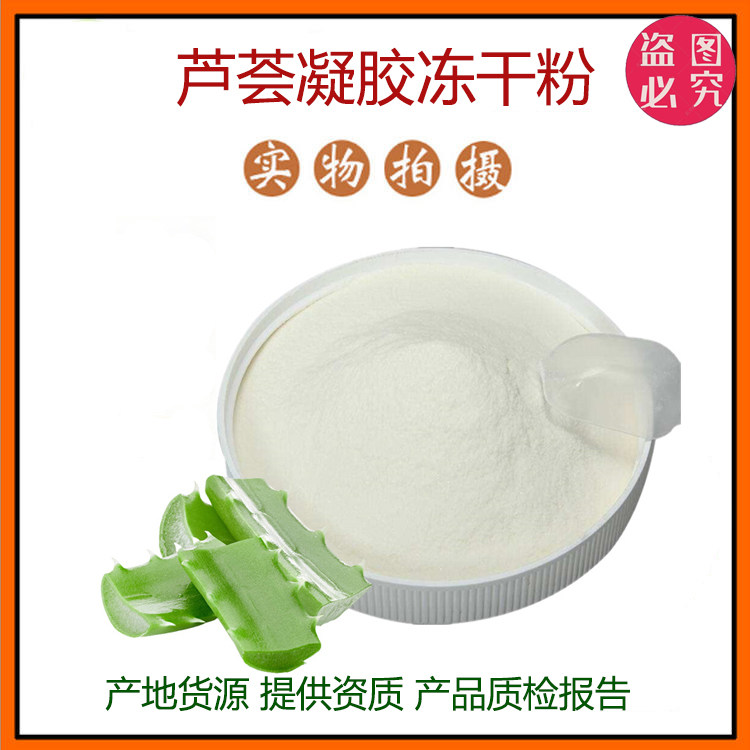 芦荟凝胶粉冻干粉200:1 芦荟提取物 库拉索芦荟 芦荟汁粉芦荟粉