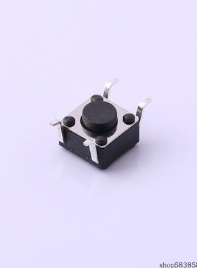 TS-1095PD-A3B2-D2  6*6*5.0四脚插件正按黑柄DIP按键180gf