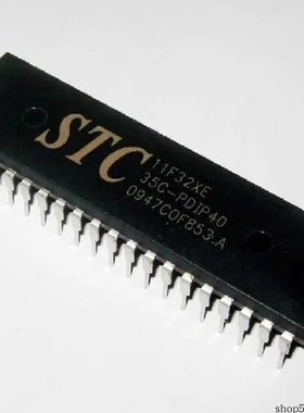 STC10F04XE-35I-PDIP40  51系列 闪存：4KB RAM：512Byte