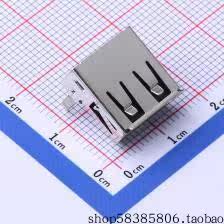 903-132A1021D10100    弯插 无后盖弯脚有边内弹铜壳T型PBT黑胶