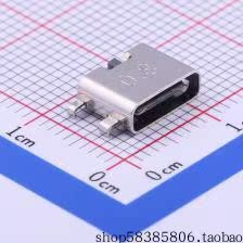 918-418K2024S40005  Type-C 母座 沉板 沉板1.2单排短体6.5L