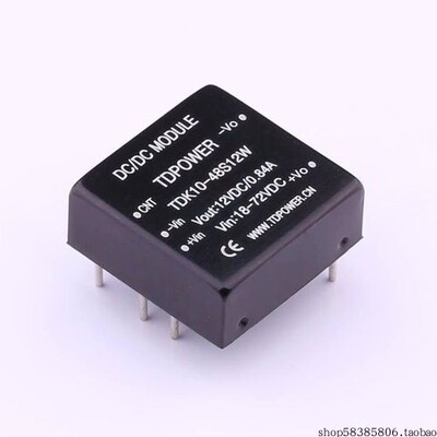 TDK10-48S12W  Vin=18V~72V Vout=12V 830mA  价格以咨询为准