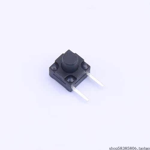K2-1839DF-E4SW-02  6.2x6.2x6侧按两脚防水开关 价格以咨询为准