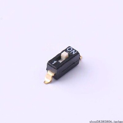 DSIC01LS-P   1位,2.54mm,立贴黑色凸柄  价格以咨询为准