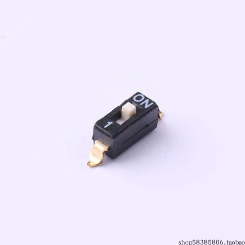 DSIC01LS-P   1位,2.54mm,立贴黑色凸柄  价格以咨询为准