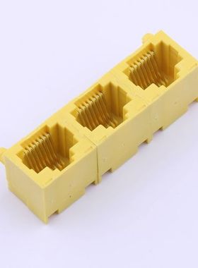 HC-RJ45-5JA-3-6-Y   RJ45 8P-8C 三联 全塑黄色价格以咨询为准