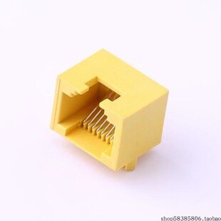RC01456  RJ45 弯插 不带LED  价格以咨询为准