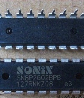 SN8P2602CPB 其他系列 闪存：1K@x16bitOTP RAM：48Byte
