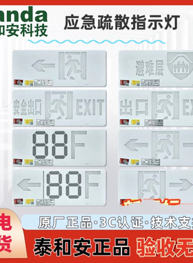 Tanda泰和安新国标应急疏散指示地埋灯6410N嵌入式地灯 TS6485N