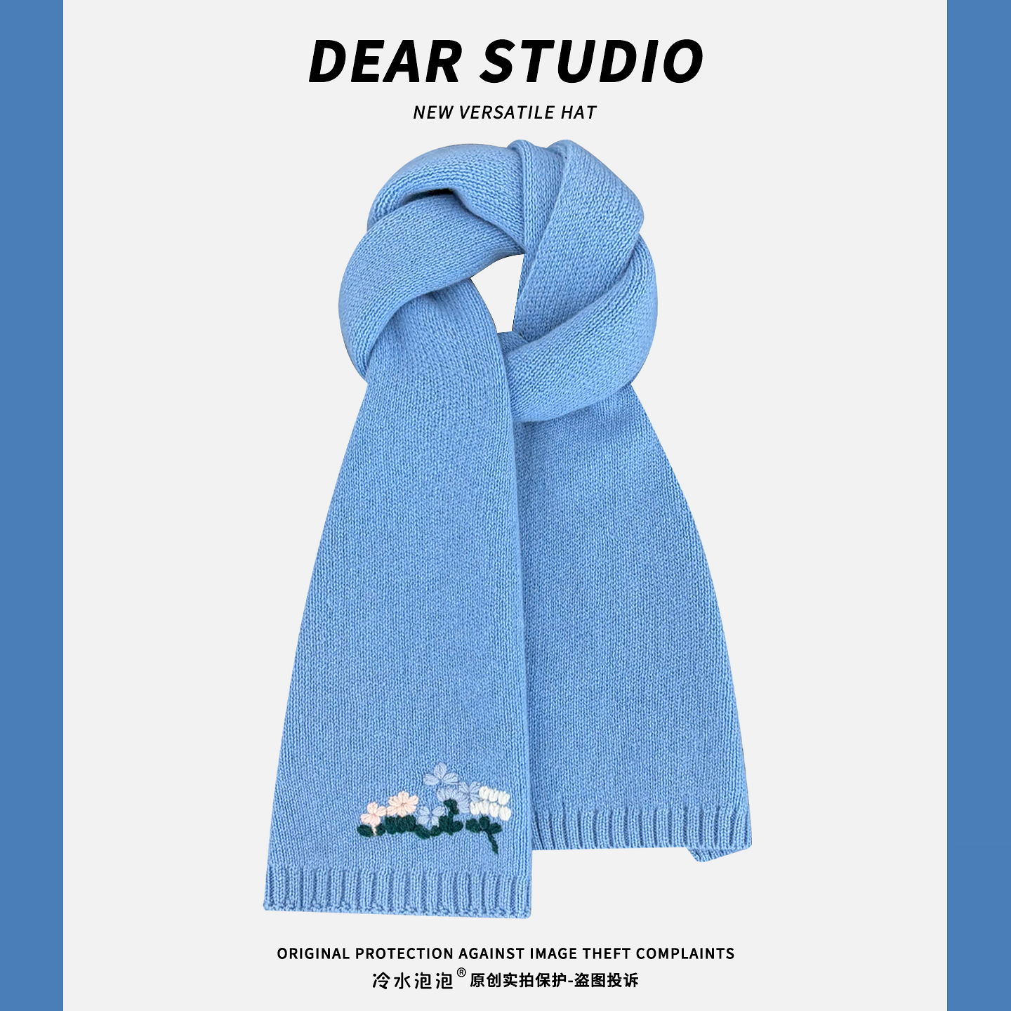 100%纯羊毛小花刺绣针织围巾女秋冬季2025新款保暖护颈情侣围脖潮,服饰配件/皮带/帽子/围巾,围巾/丝巾/披肩,淘宝优惠券,粉丝福利购,淘宝优惠卷