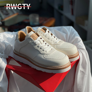 RWGTYAF1升级百搭经典小白鞋潮男缝线工装鞋休闲鞋透气运动鞋板鞋