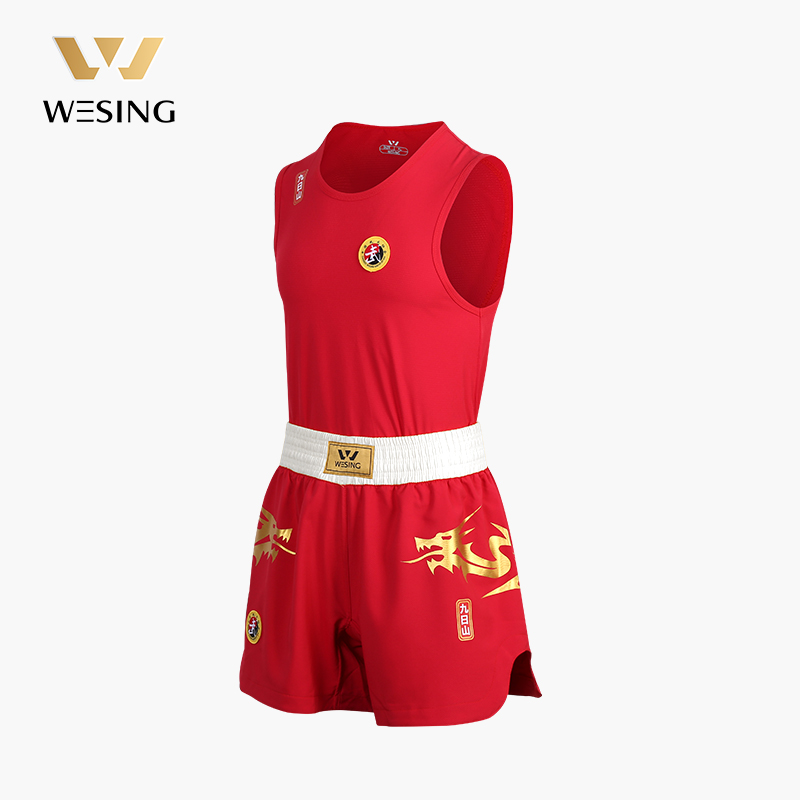 九日山散打服龙服泰拳成人比赛