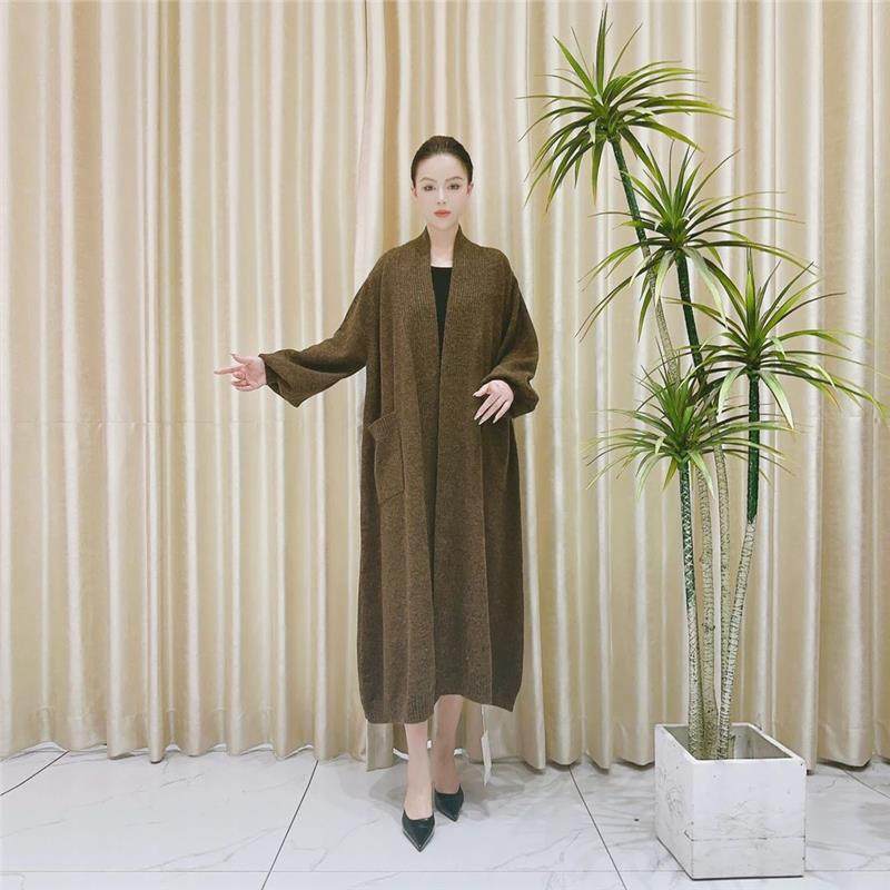 玥玥羊咖色羊毛绒气质女士师秋冬季长款轻奢宽松针织开衫装外穿,女装/女士精品,羊绒大衣,淘宝优惠券,粉丝福利购,淘宝优惠卷